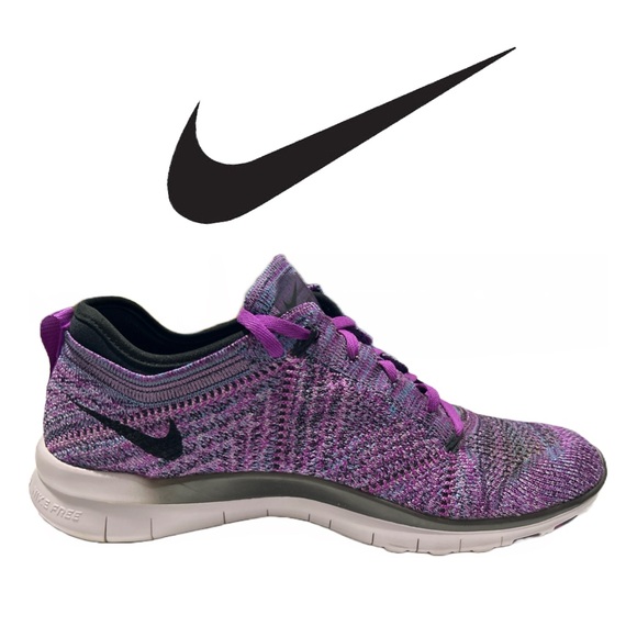 Nike Shoes - Nike Women’s Free TR Flyknit Purple Sneakers 718785-501 - Size 10
